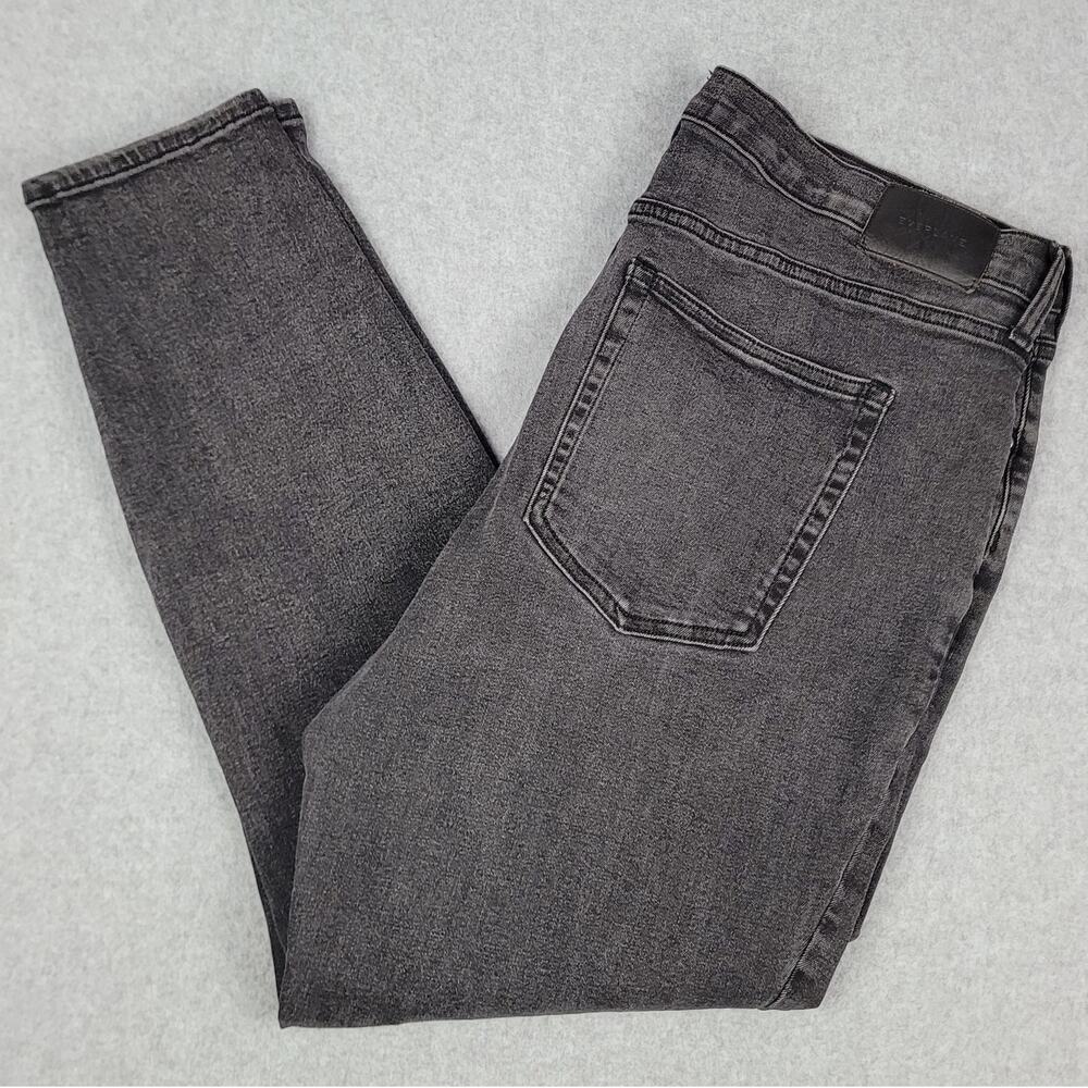 Everlane Jeans Womens Size 35 Regular Mid Rise Skinny Black